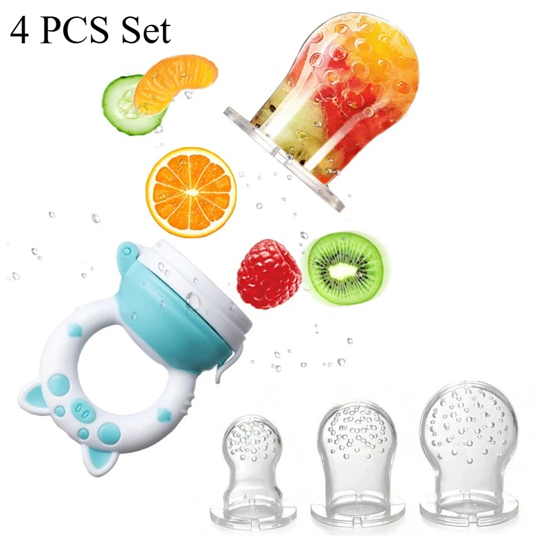 Baby Food Set - Conjunto de 4 Peças: Alimentador de