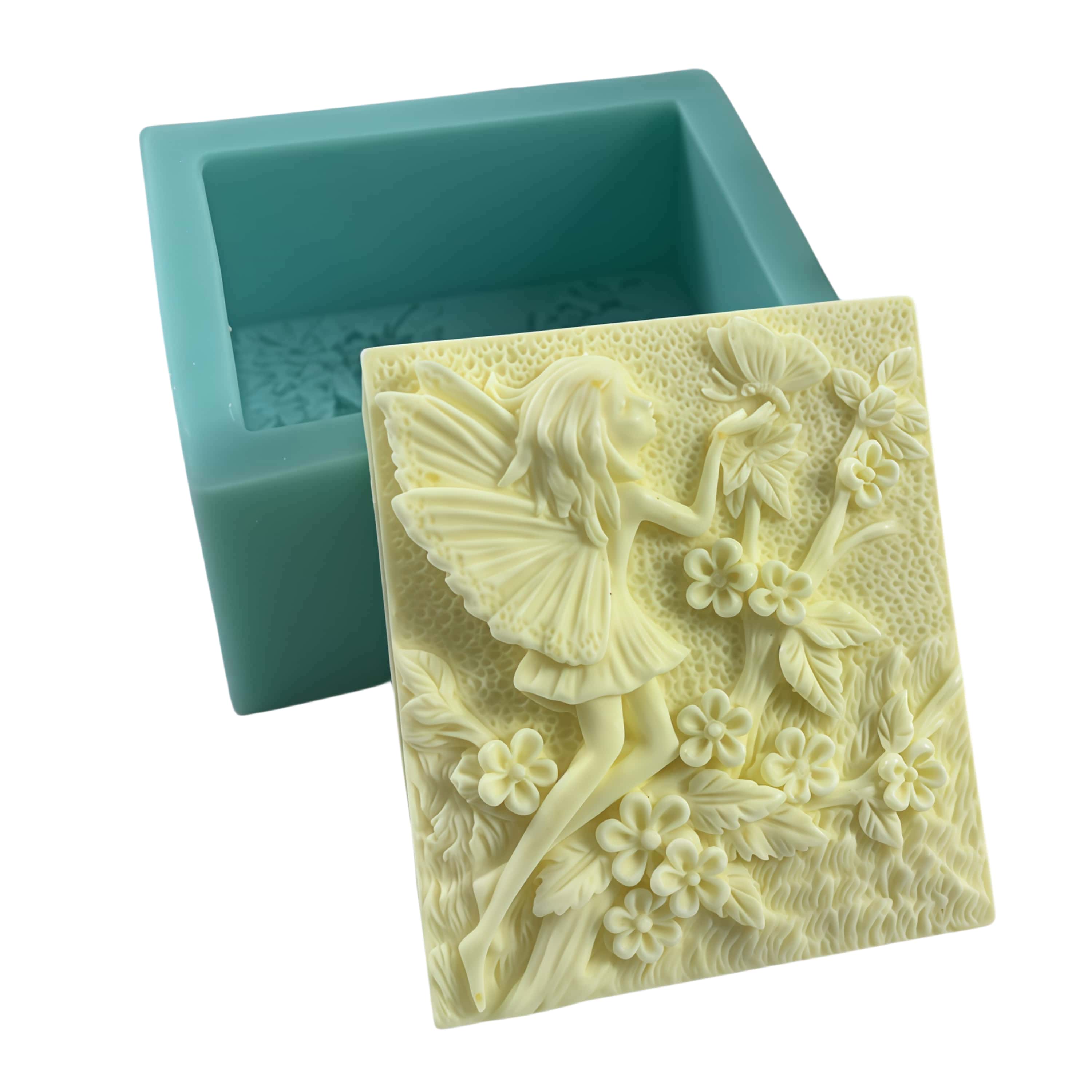 Baby Food Natural - Molde de sabão de silicone flor