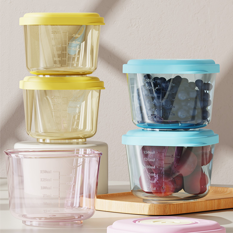 Baby Food Jars - 6 recipientes de armazenamento de alimentos