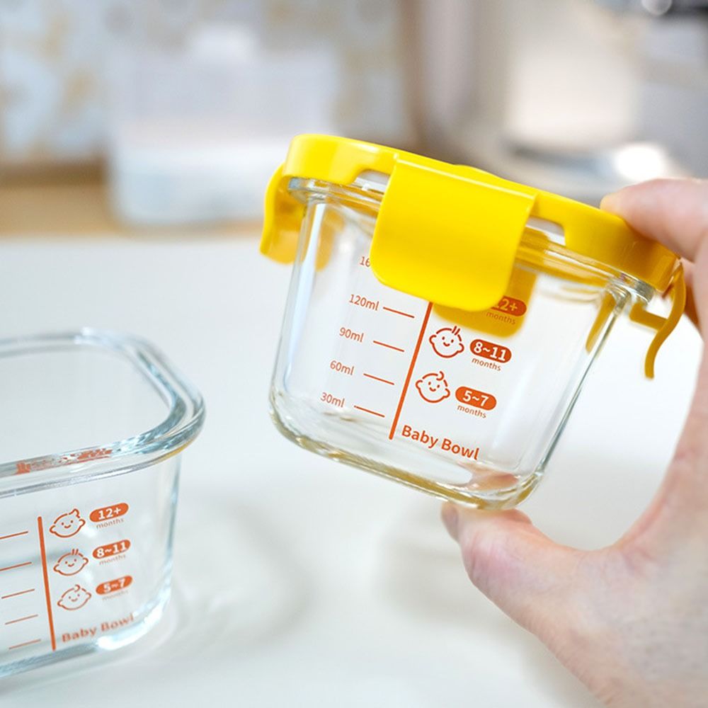 Baby Food Glass - Novo 170ml caixa de armazenamento de