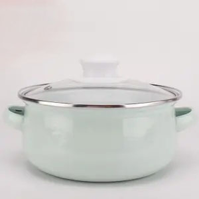 Esmalte tigela de sopa pote de - Baby Food Glass avaliação e preço