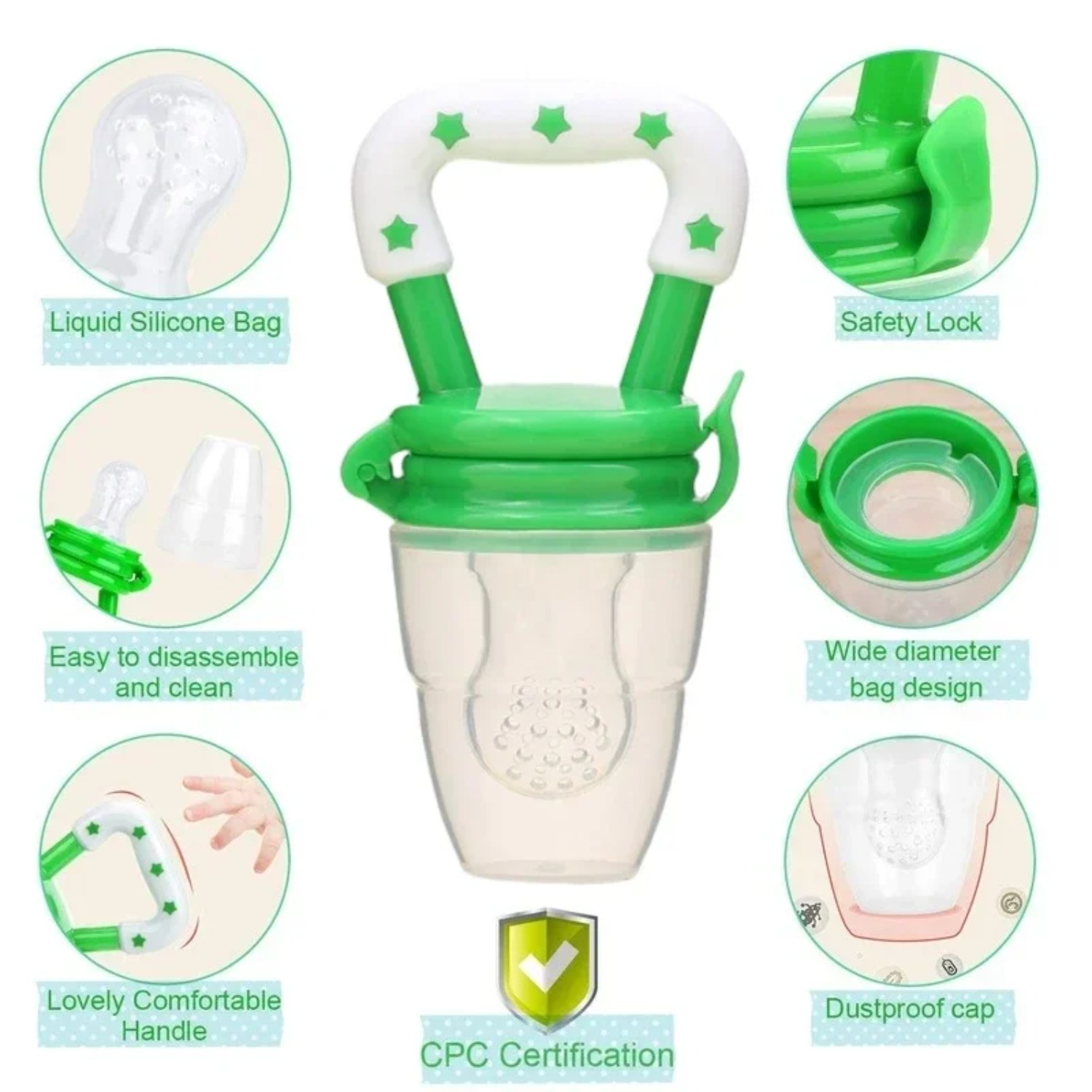 Alimentador/sucette de comida  - Baby Food Ideas avaliação e preço