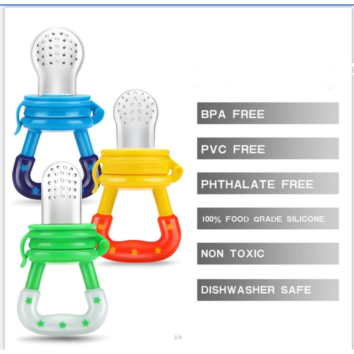 Alimentador/sucette de comida  - Baby Food Ideas avaliação e preço