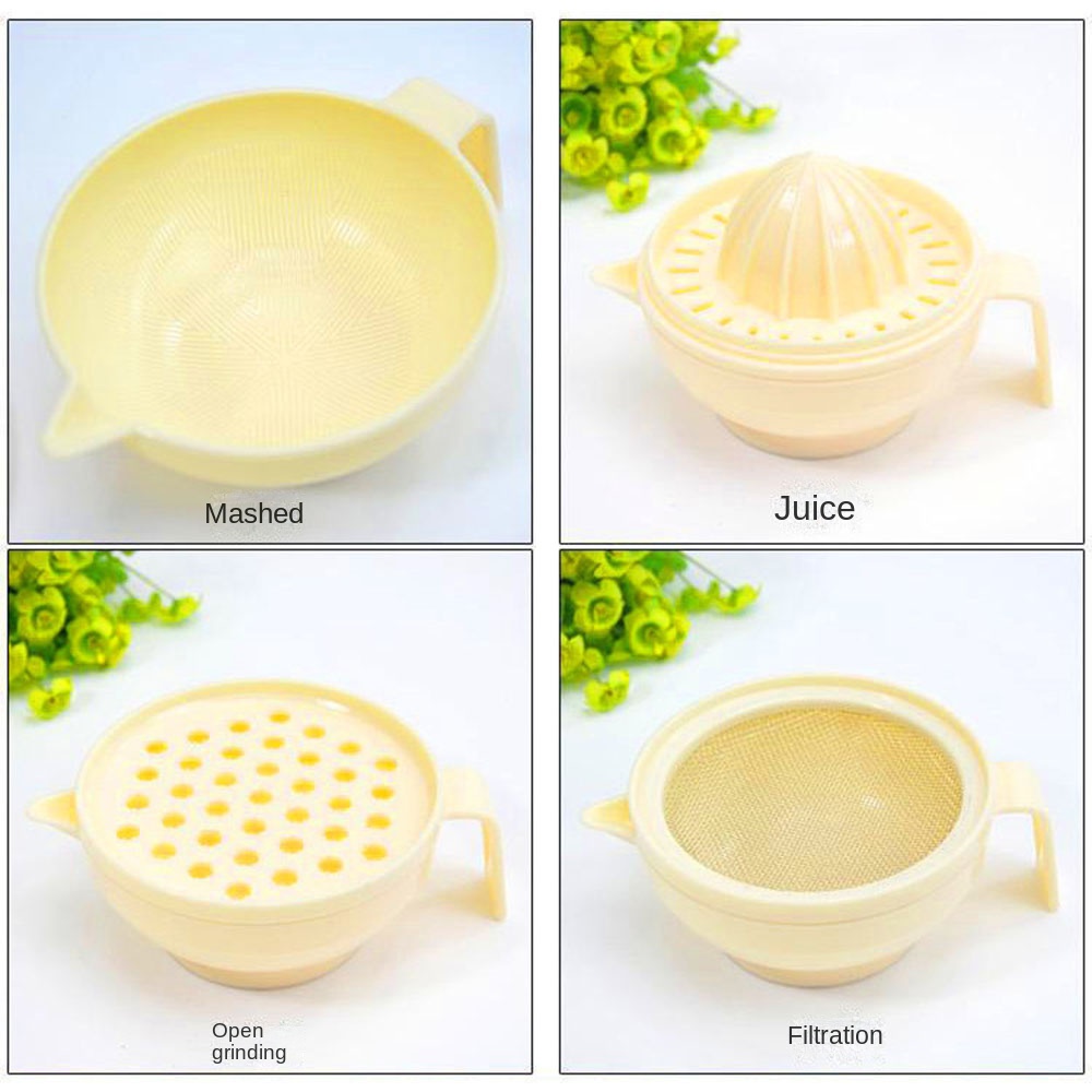 Conjunto de tigela de moagem d - Baby Food Set avaliação e preço