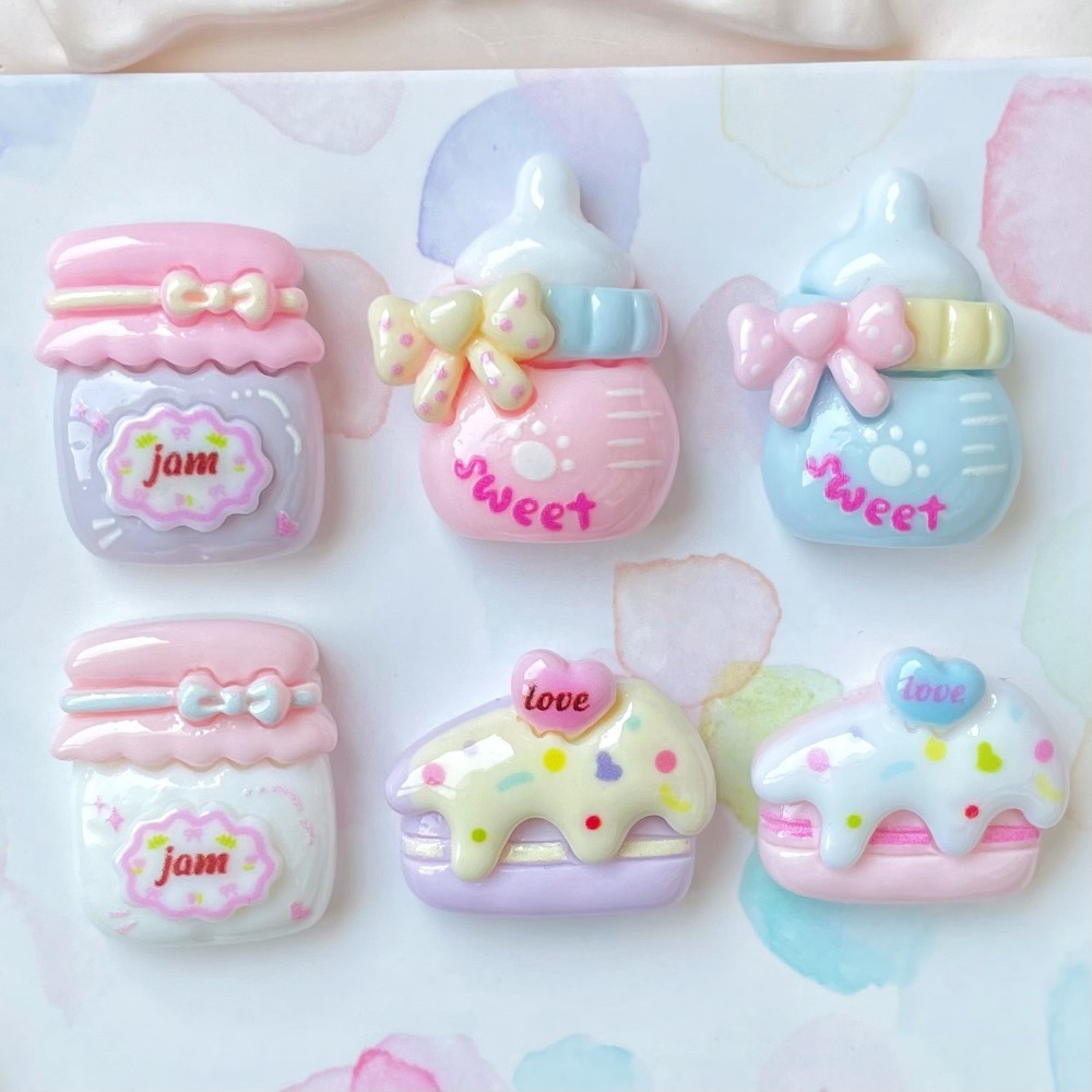 10 peças de pingentes de resin - Baby Food Jars avaliação e preço