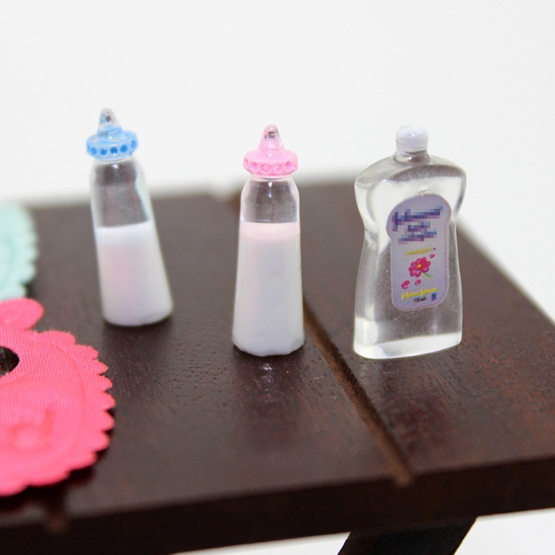DOLLHOUSE Modelo de cena de br - Baby Food Set avaliação e preço