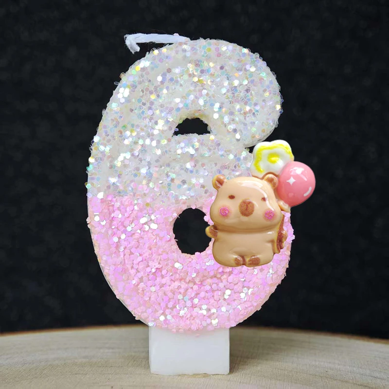 Novo capivara velas bolo decor - Baby Food Ideas avaliação e preço