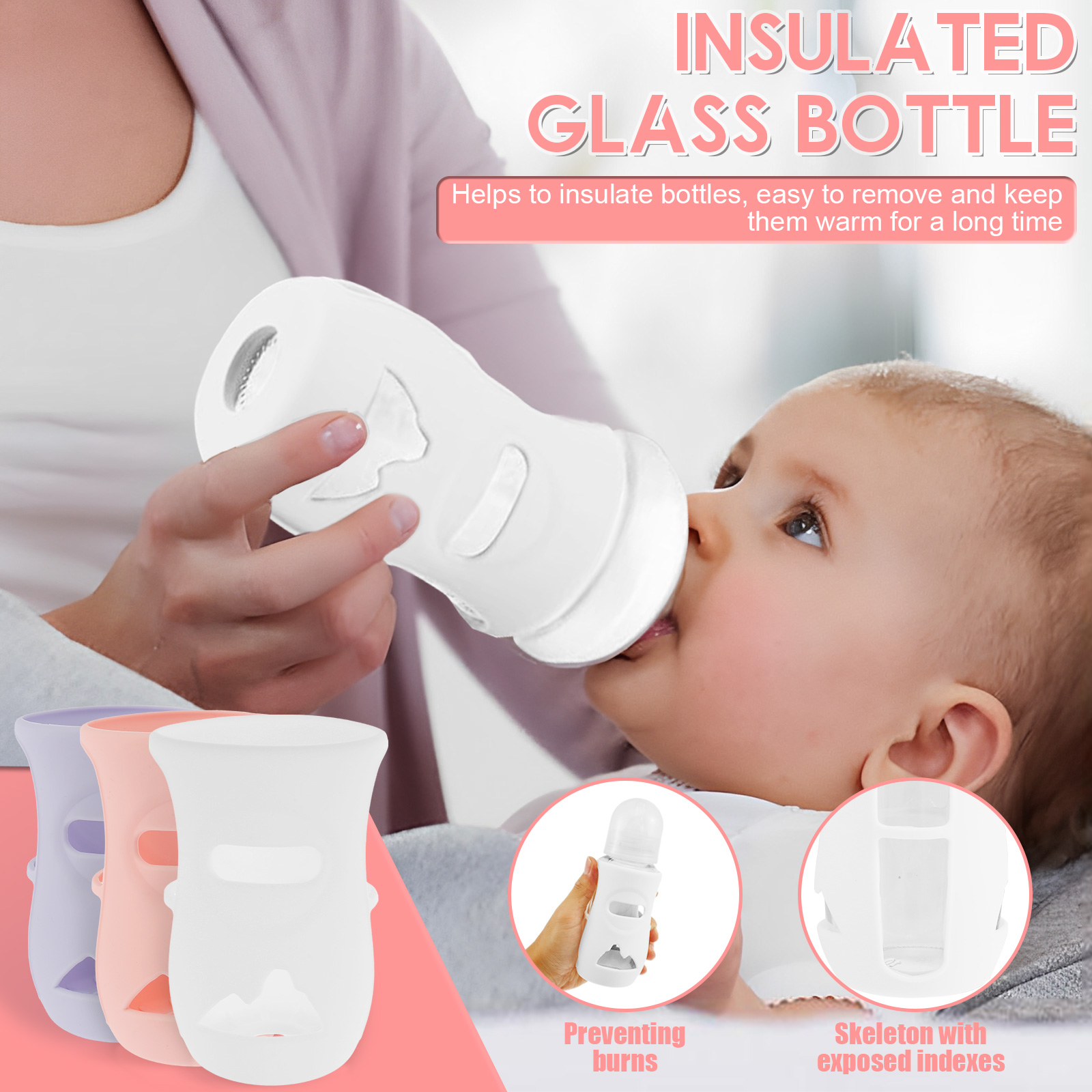 Mangas de silicone capa de gar - Baby Food Natural avaliação e preço