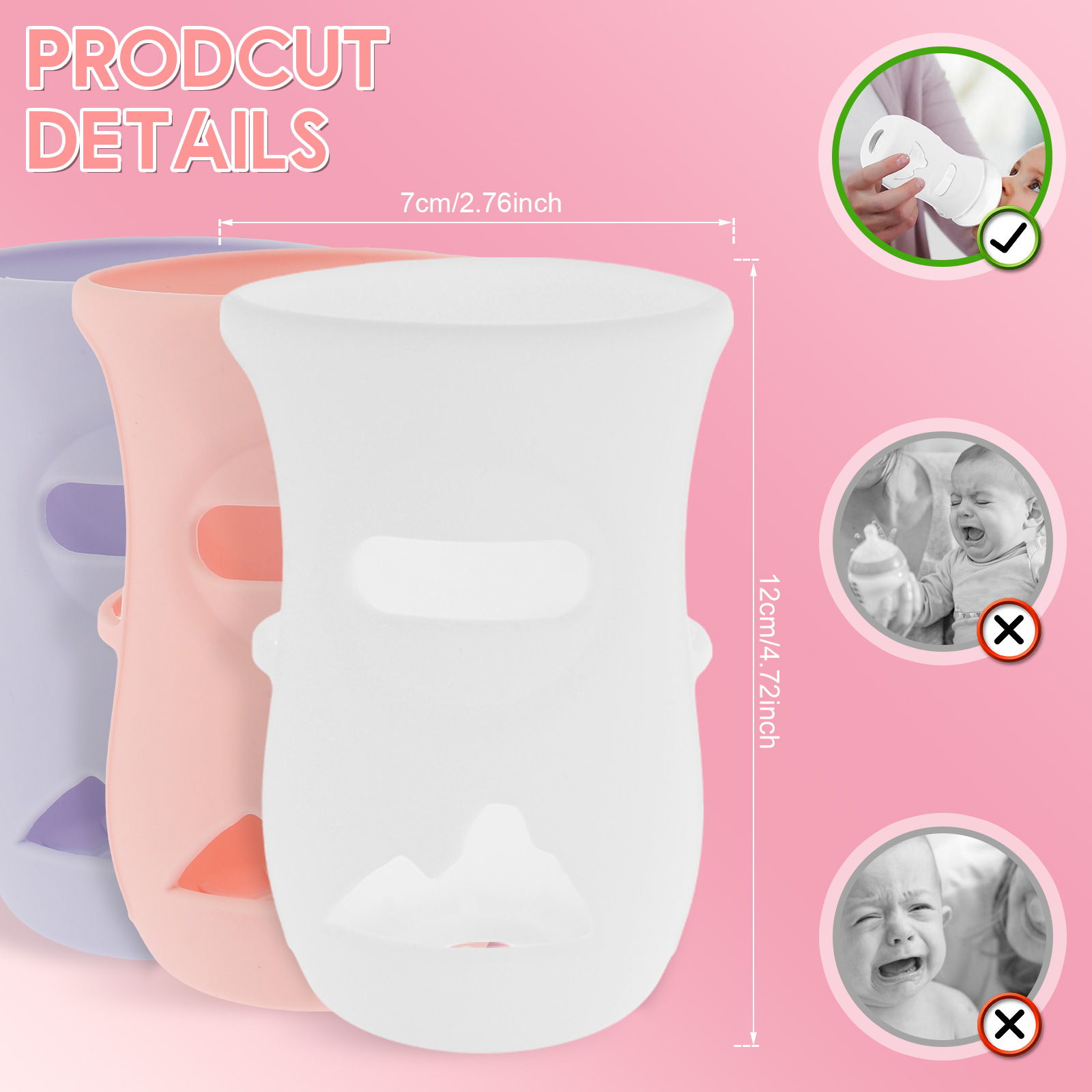 Mangas de silicone capa de gar - Baby Food Natural avaliação e preço