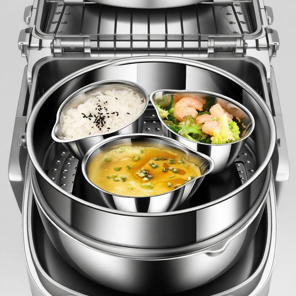 Tigela para cozinhar ovos a va - Baby Food Steamer Baby Safe avaliação e preço