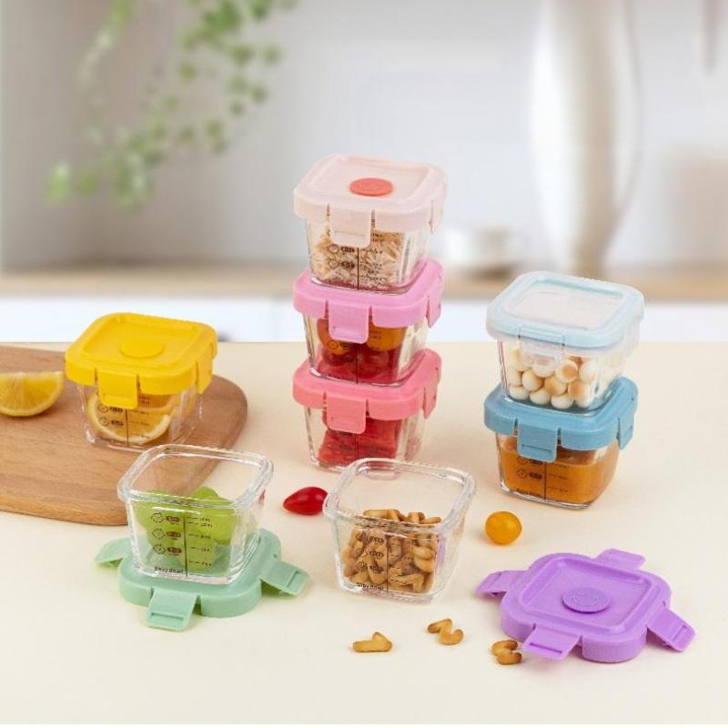 Caixa de Armazenamento Resiste - Baby Food Glass avaliação e preço