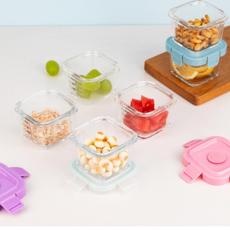 Caixa de Armazenamento Resiste - Baby Food Glass avaliação e preço