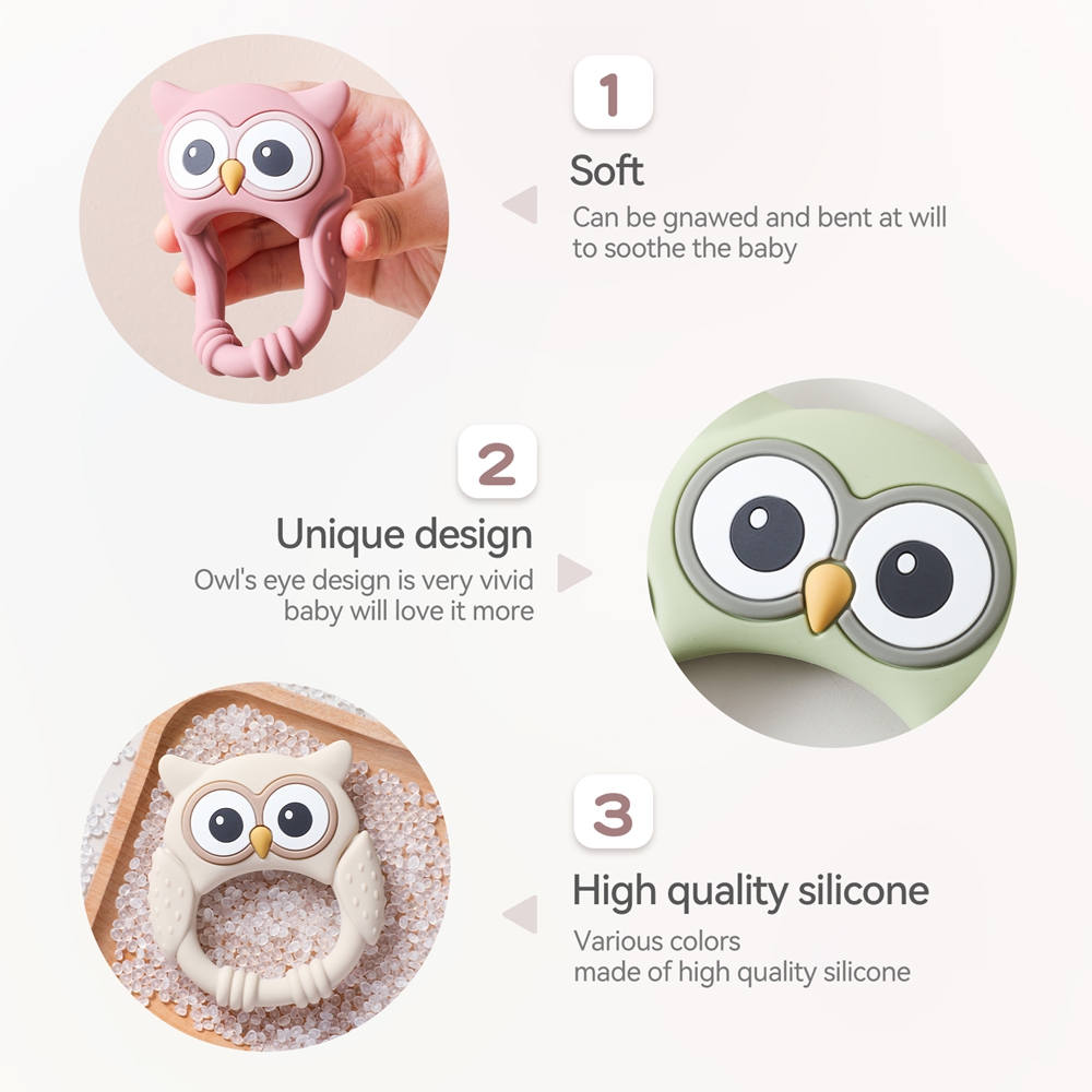 1 peça de silicone mordedor be - Baby Food Natural avaliação e preço