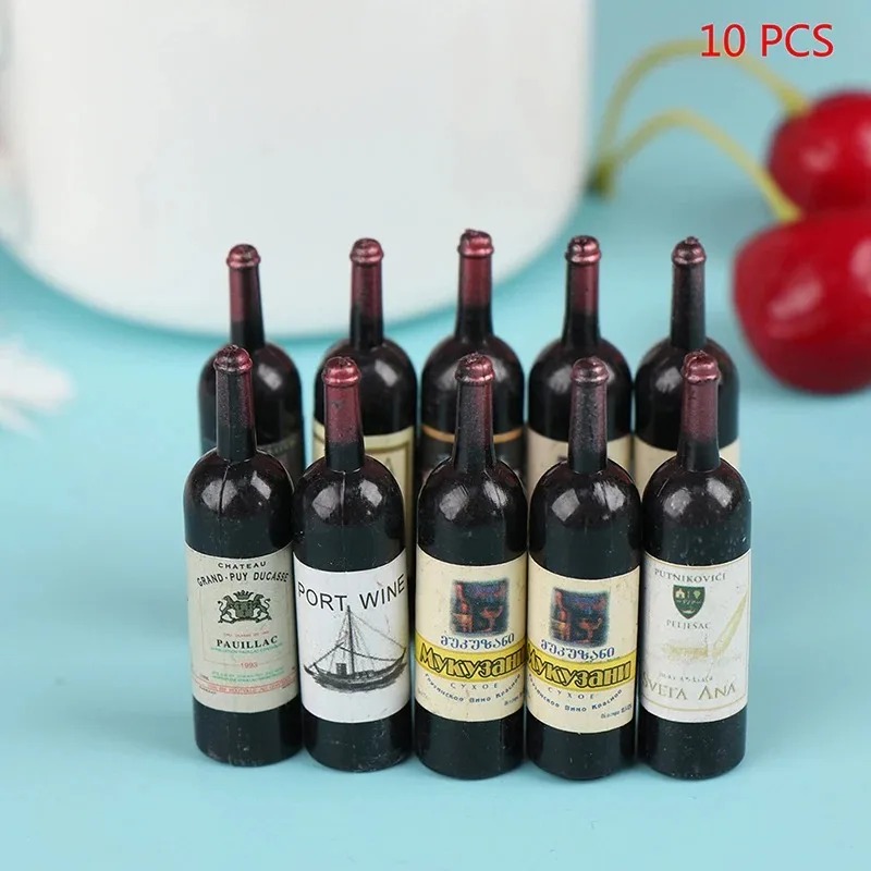 10 pçs/lote 1/12 casa de bonec - Baby Food Glass avaliação e preço